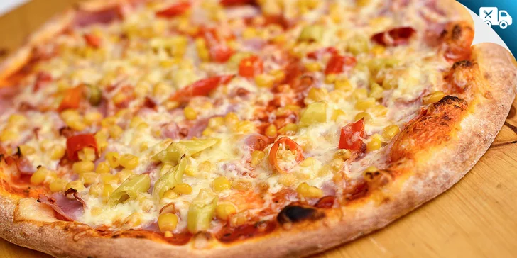 Pizza podľa vlastného výberu - aj na donášku!