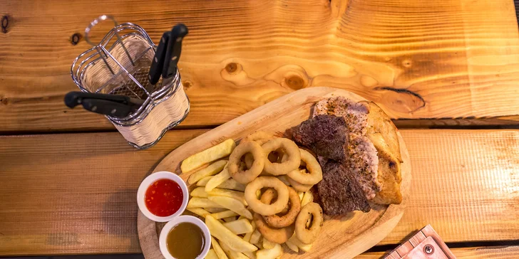 Pizza, burger alebo lopár plný mäsa