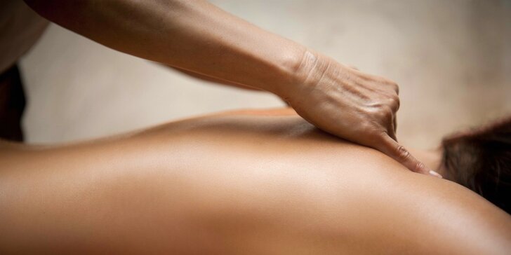 Klasická masáž chrbta a šije či celého tela s možnosťou rašelinového zábalu
