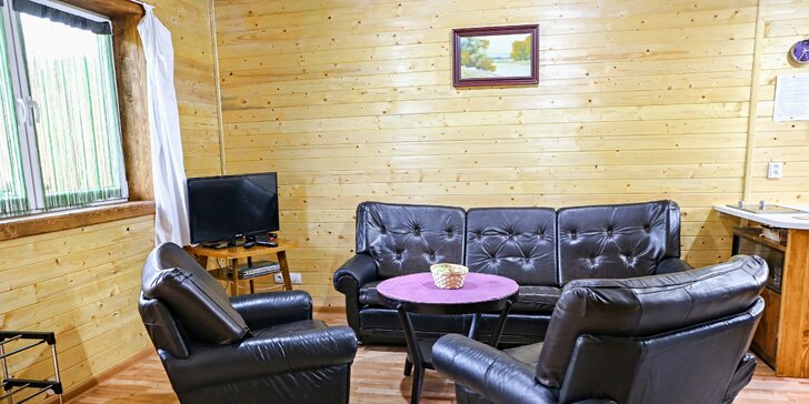 Relax pod Tatrami pre celú rodinu! Kompletne zariadené drevenice Jenny pre 4 osoby