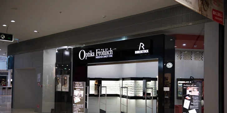 Vyšetrenie ostrosti zraku s výrobou okuliarov na počkanie v NC Bory Mall