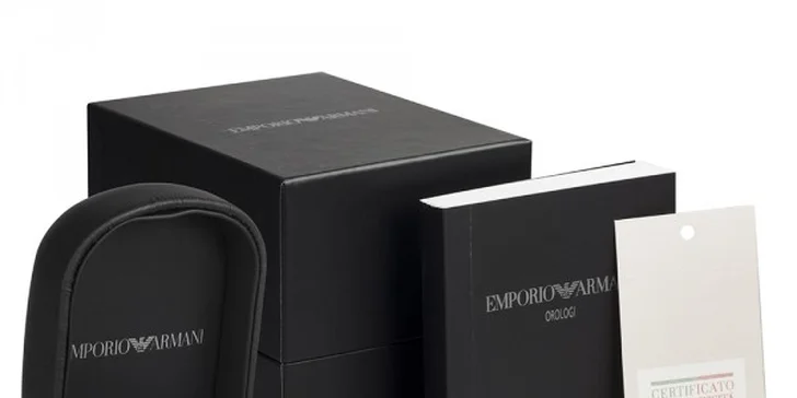 Značkové hodinky Emporio Armani