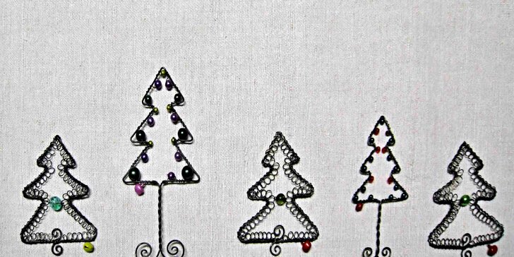 Drotársky workshop - vyrobte si tradičné vianočné dekorácie, svietniky a misky s certifikovanou lektorkou z ÚĽUVu