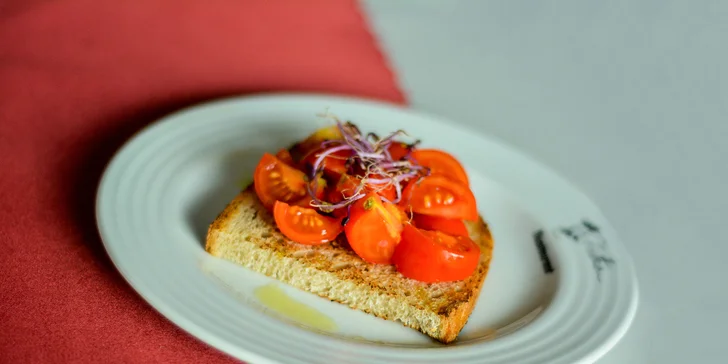 3-chodové talianske menu pre 2 osoby! Amo la cucina italiana!