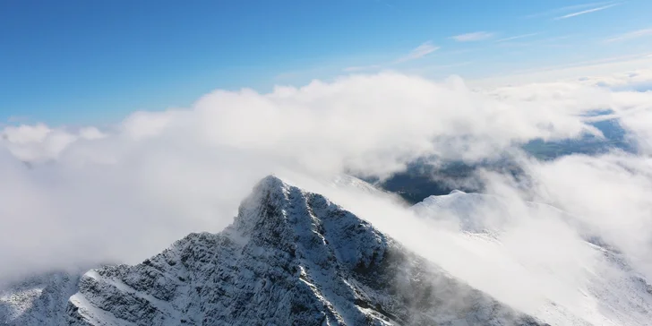 Let motorovým rogalom nad Kriváň, cez Štrbské pleso - video v cene!