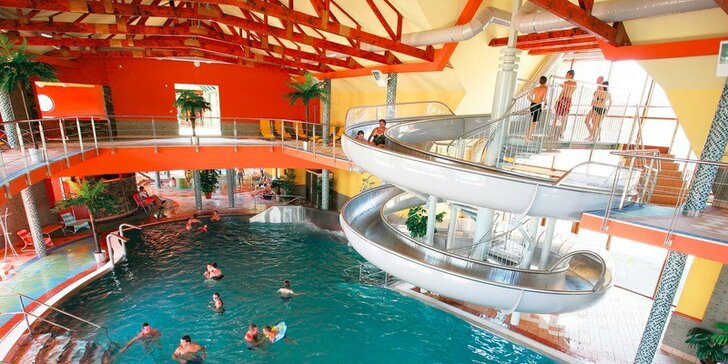 Wellness & Aquapark pobyt v Bešeňovej až s 20% - 45 % zľavou do GINO PARADISE