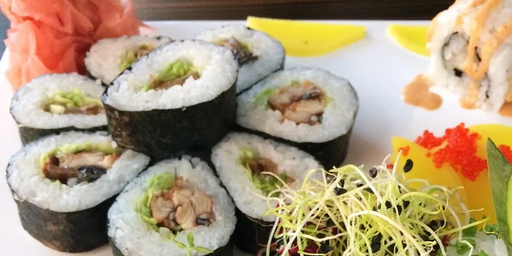 Zimný sushi set (36 kúskov) v TOP Reštaurácii SUSHIHANIL