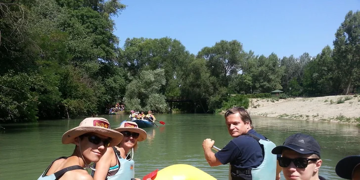 Dvojdňový splav Mošonského ramena v lete 2017