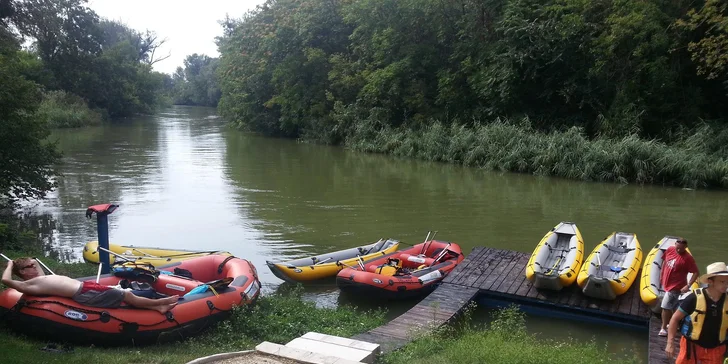 Dvojdňový splav Mošonského ramena v lete 2017