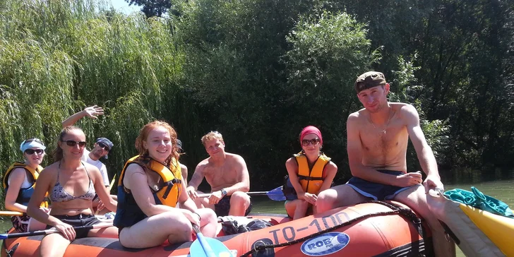 Dvojdňový splav Mošonského ramena v lete 2017