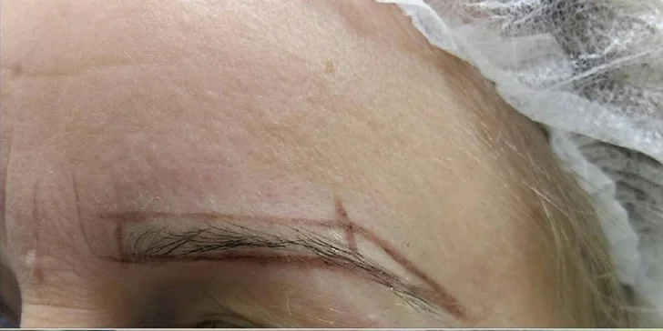 Permanentný make up obočia a pier v Salóne Wanda