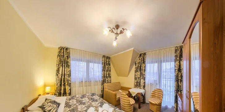 Pohodový rodinný relax v poľských Tatrách s polpenziou a atraktívnymi wellness atrakciami