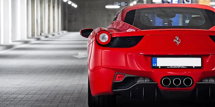 Jazda na Ferrari, Porsche, Lamborghini - adrenalínový zážitok! Palivo v cene!