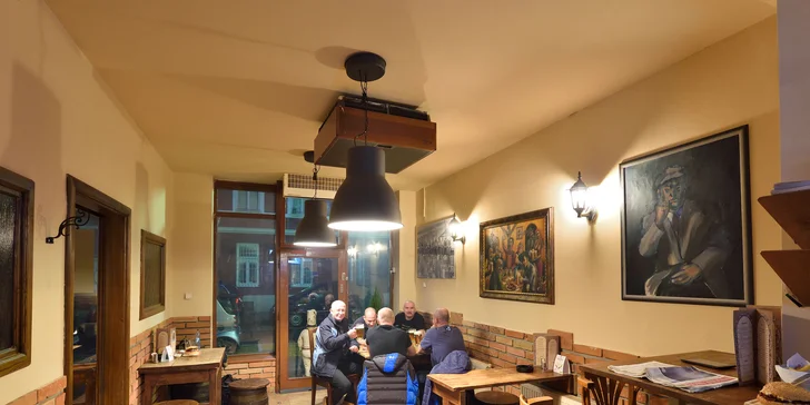 Ferdinand burger alebo Hermelín burger aj s hranolčekmi U Ferdinanda
