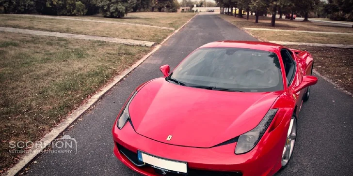 Jazda na Ferrari, Porsche, Lamborghini - adrenalínový zážitok! Palivo v cene!