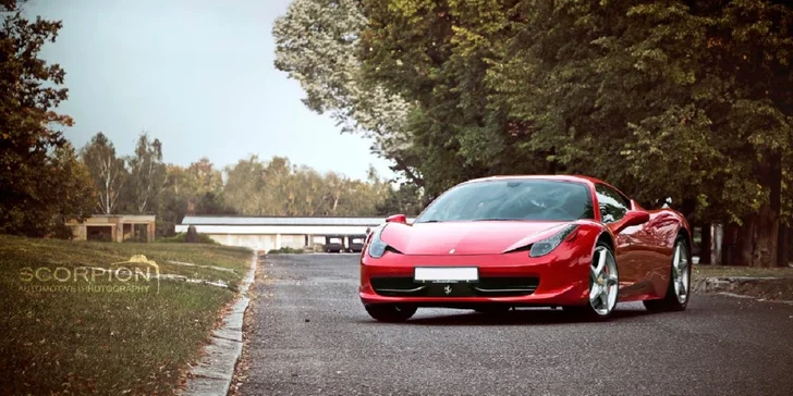 Jazda na Ferrari, Porsche, Lamborghini - adrenalínový zážitok! Palivo v cene!