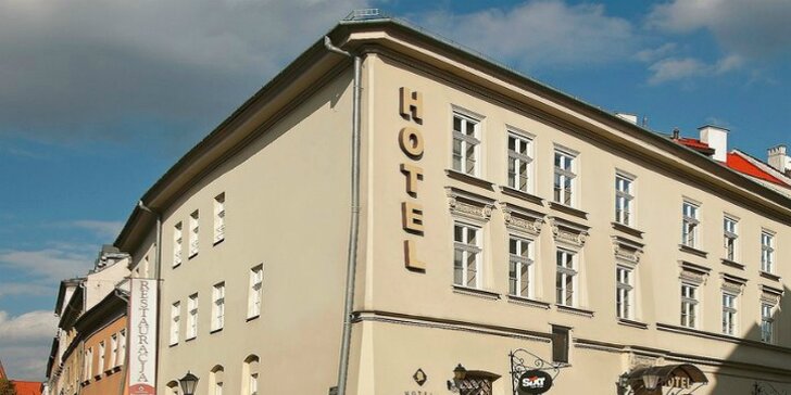 Hotel Amadeus****, 3 alebo 4 dni luxusu v centre Krakova
