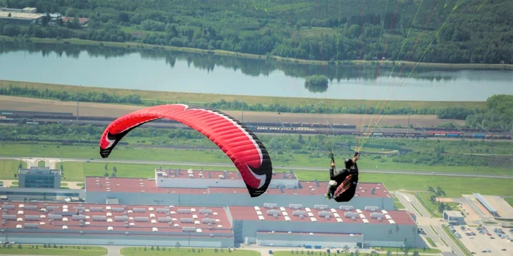 Tandemový let alebo tandemový termický let na padáku