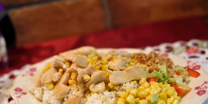 Netradičné lahodné ázijské menu s kokosovým mliekom podľa vášho výberu