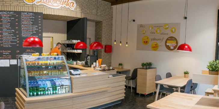 Sladké a slané palacinky v obľúbenej Lakocinke - možnosť zobrať aj so sebou!