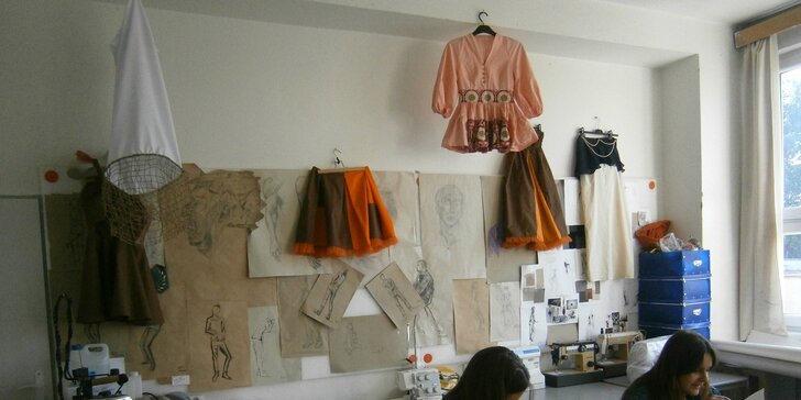3-hodinové workshopy odevného dizajnu v Škole dizajnu