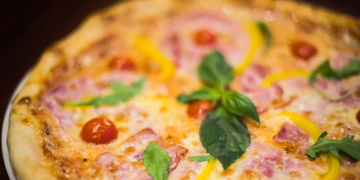 1 alebo 2 pizze v Pizzerii Roberto! Na výber až zo 14 druhov!