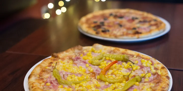 1 alebo 2 pizze v Pizzerii Roberto! Na výber až zo 14 druhov!