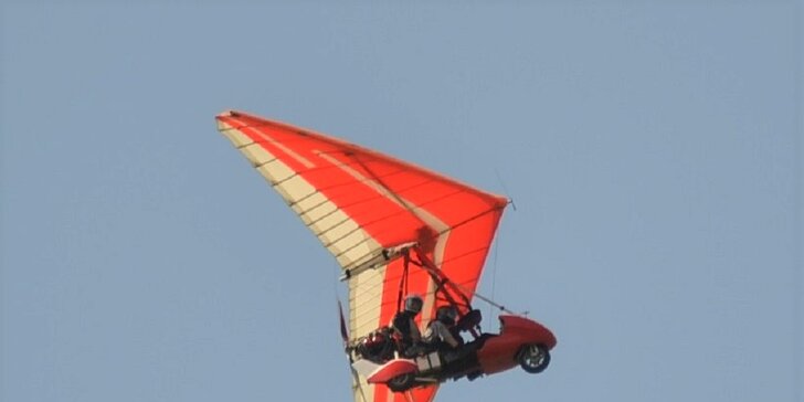 Tandemový let motorovým rogalom - super adrenalínový darček!