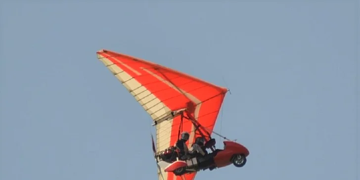 Tandemový let motorovým rogalom - super adrenalínový darček!