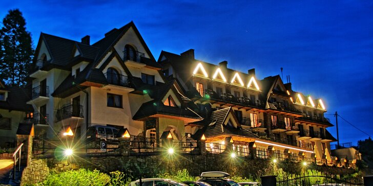Wellness pobyt s večerou pre dvoch v hoteli Biały Dunajec Resort & Spa