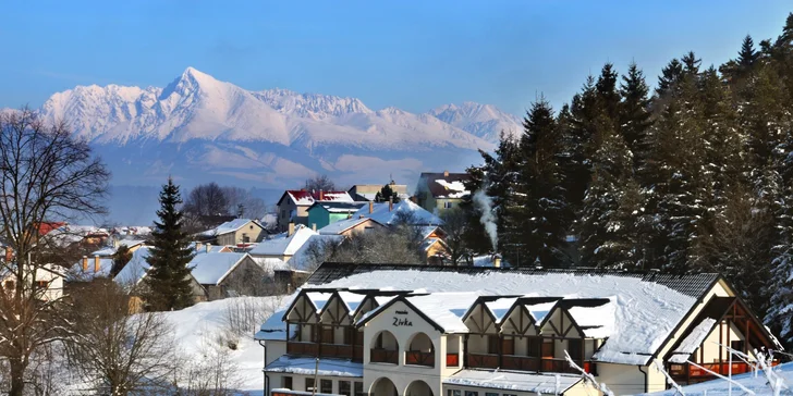 Vstup na 3 hodiny do wellness centra v penzióne Zivka