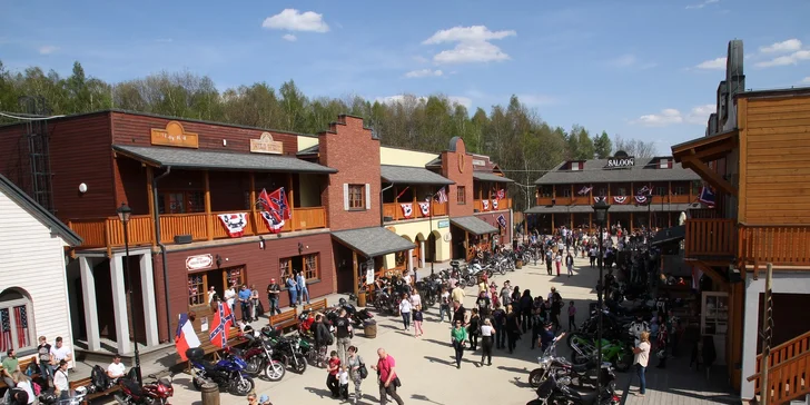 Celý deň vo westernovom mestečku TwinPigs: platnosť od mája do septembra 2017