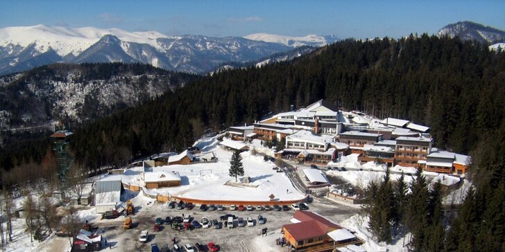 Wellness ski pobyt na 3 dni v Hoteli Šachtička*** v Nízkych Tatrách