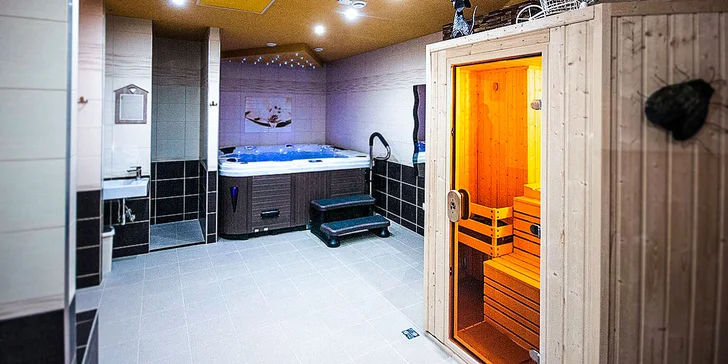 Vstup na 3 hodiny do wellness centra v penzióne Zivka