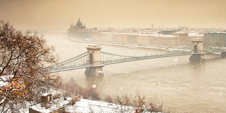 Oddych pre dvoch priamo v historickom centre Budapešti!
