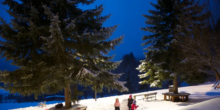 Zimná sezóna v zrekonštruovanom Hoteli Polianka s gurmánskou polpenziou a saunou v malebnom údolí Nízkych Tatier až so 4 Ski strediskami v okolí