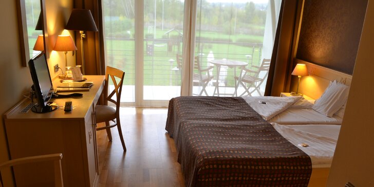 Relaxačný pobyt pre 2 osoby s polpenziou, neobmedzeným wellnessom a bowlingom v Szépia Bio & Art Hotel **** v Maďarsku
