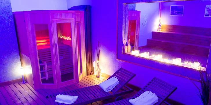 Privátny wellness relax s občerstvením pre dvoch!