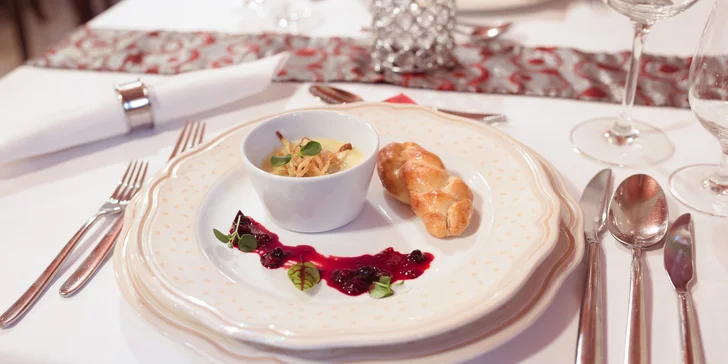 3-chodové degustačné menu v reštaurácii La Gondola