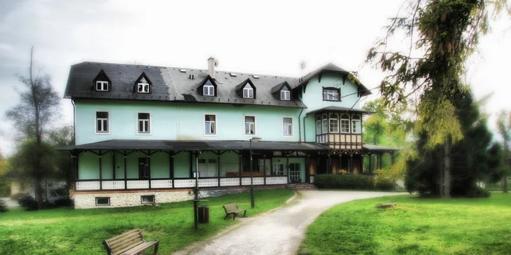 Štýlový historický Hotel Tatry*** v Tatranskej Lomnici + 1 dieťa do 12 rokov zdarma