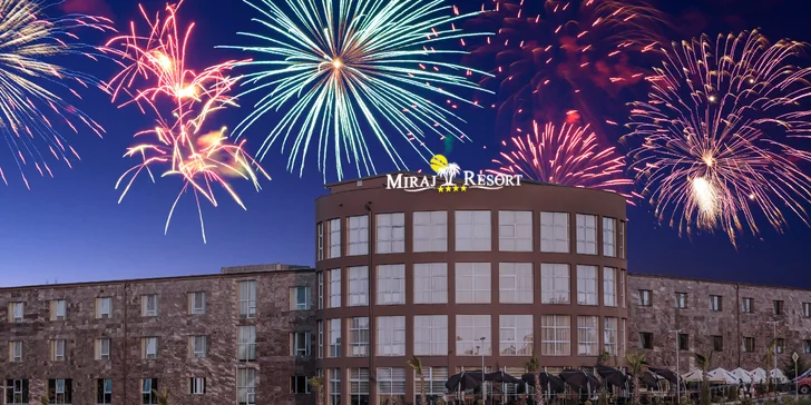 Silvestrovský wellness pobyt s hviezdnym obsadením počas galavečera v exkluzívnom novootvorenom Miraj Resort****