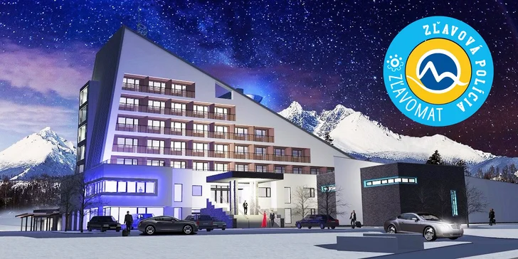 Exkluzívny pobyt v najmodernejšom wellness hoteli HORIZONT Resort**** vo Vysokých Tatrách s neobmedzeným wellness + 50 % zľavou do Aquacity Poprad