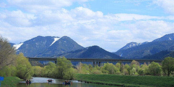 Až 3 dni raftingu na riekach Belá - Hornád - Váh aj s ubytovaním!