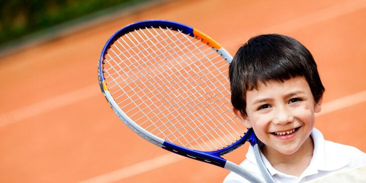 Mesačný tenisový kurz pre deti od 3 do 10 rokov