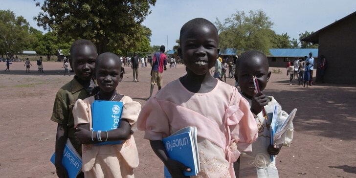 UNICEF školské pomôcky! Podporte vzdelávanie v rozvojových krajinách.