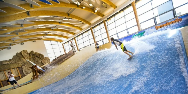 Surf Waves Tatralandia! Adrenalín na vlnách aj v zime!