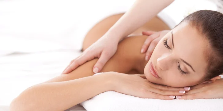 Relaxačná masáž chrbta i manuálna lymfodrenáž