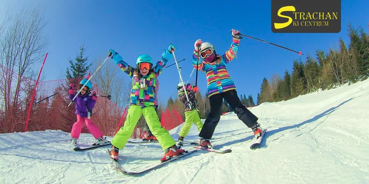 4-hodinový skipas do strediska Strachan ski centrum
