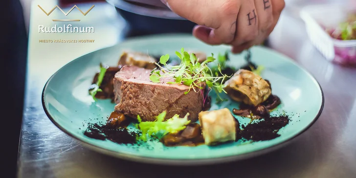 4-chodové degustačné menu pre 2 osoby od executive chefa Daniela Hrivňáka a Tomáša Bakaia