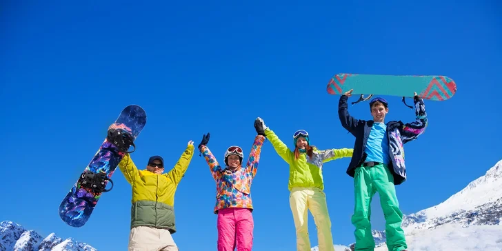 Požičanie lyžiarskeho alebo snowboardového kompletu v Jasnej na celý deň